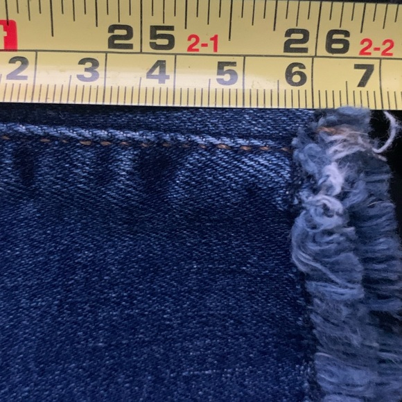 MAVI womens boyfriend cut off skinny ankle jeans size stretch dark wash 30x26 - Picture 15 of 15